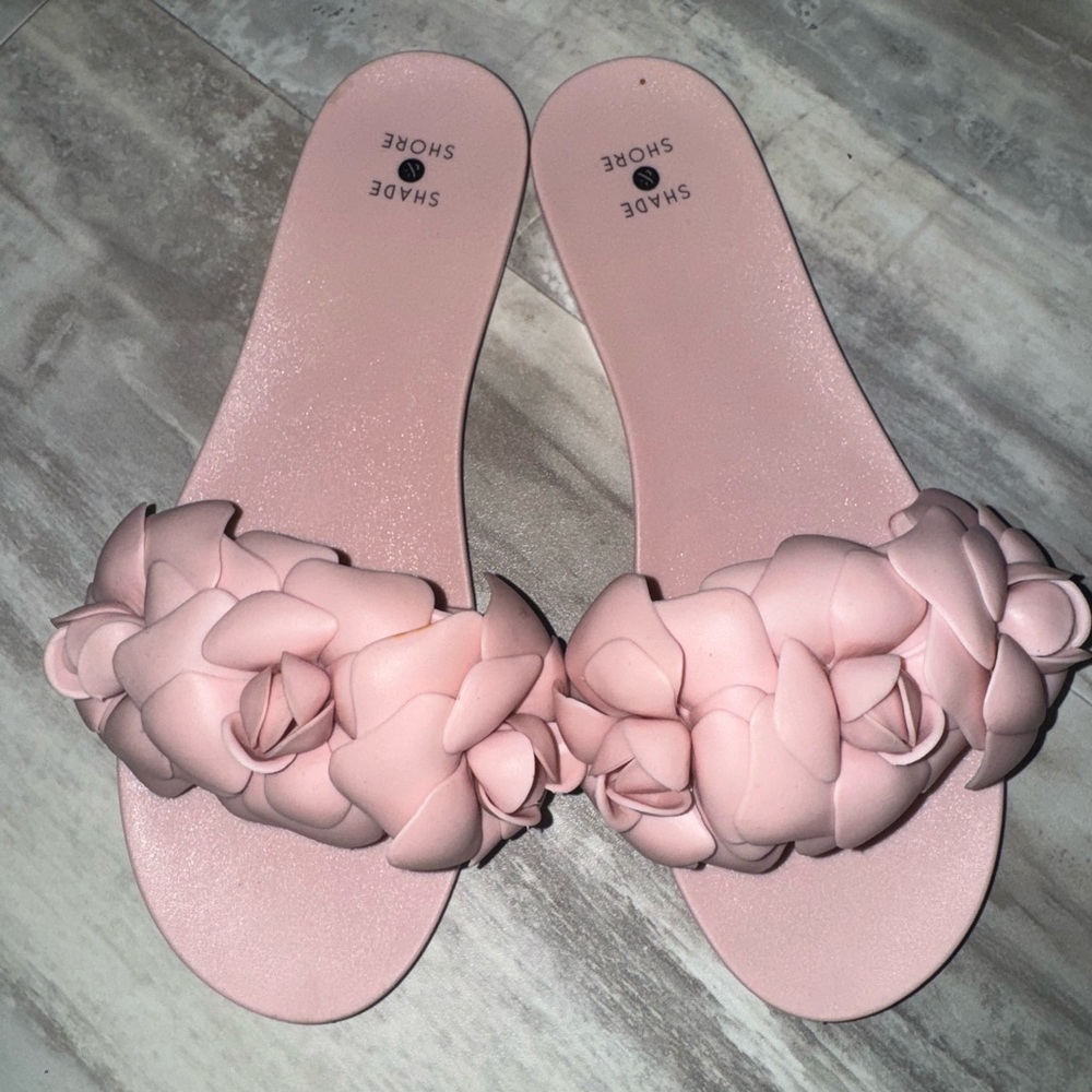 Pink sandals
